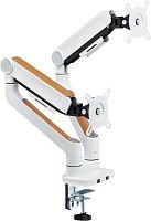 Кронштейн для мониторов Ultramounts UM733W белый 17-32 макс.8кг настольный поворот и наклон | код 2009023 | ULTRAMOUNTS