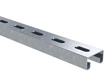 С-образный профиль 41х21, L1100, толщ.2,0 мм, горячеоцинкованный | код BPV2111HDZ | DKC