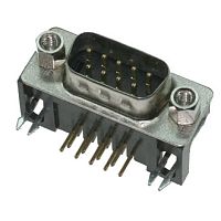 Разъём D-SUB RUICHI DRB-09MA, 9 контактов | код 54967 | Ruichi