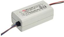 Источник питания AC-DC, 12Вт, вход 180…264В AC, выход 24В/0.5А, изоляция 3750В AC, в кожухе 77х40х29мм, -30…+70С | код APV-12E-24 | MeanWell