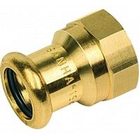 Переходник бронза пресс 22 х 1' ВР для медных труб (18270221) | код RG008TFB6EI4JA | Sanha