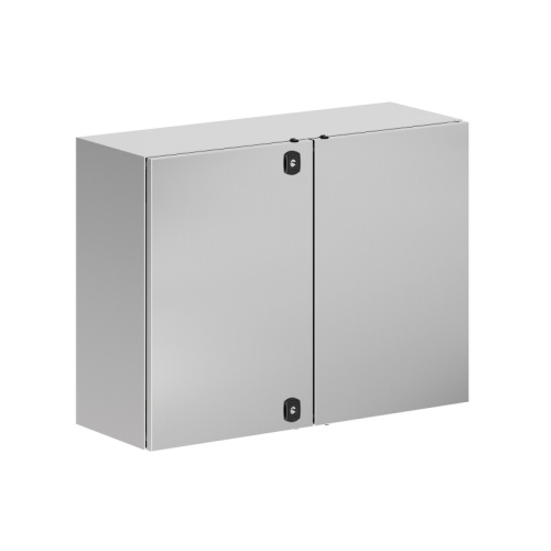Корпус навесной STH с М/П двухдверный из нержавеющей cтали AISI304 ВxШxГ 600x800x300 мм, без фланца, IP55 | код R5STH0683-304 | DKC Корпус навесной STH с М/П двухдверный из нержавеющей cтали AISI304 ВxШxГ 600x800x300 мм, без фланца, IP55 | код R5STH0683-304 | DKC