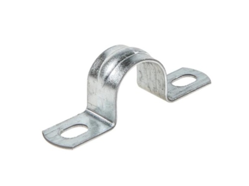 Скоба металлическая двухлапковая d 38-40 мм (уп./50шт.) HLT | код 084-25-059 | HLT