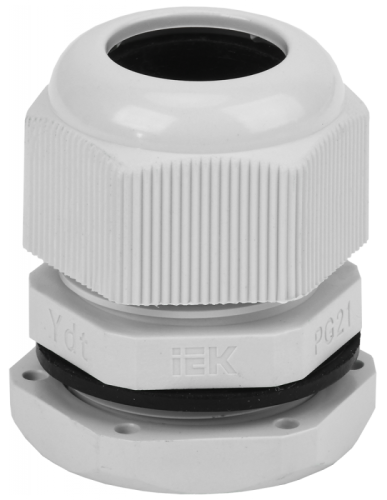 Сальник PG 21 диаметр проводника 15-18мм IP54 (СТ) IEK | код YSA20-18-21-54-K41-C | IEK Сальник PG 21 диаметр проводника 15-18мм IP54 (СТ) IEK | код YSA20-18-21-54-K41-C | IEK