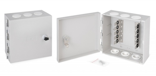 Cabeus DB-50P Коробка распределительная на 50 пар, 190х205х105 мм | код 7019c | Cabeus