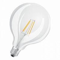 светодиодная лампа PARATHOM CL GLOBE125, филаментная, 4,5W (замена 40Вт), теплый белый свет |  код. 4052899972797 |  OSRAM