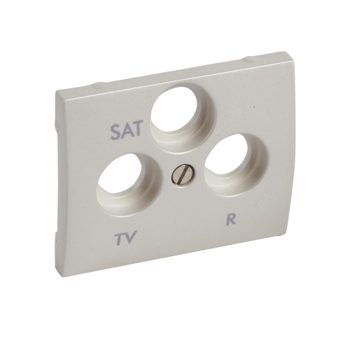 Лицевая панель TV-RD-SAT,3 Отв.,Pearl | код 771589 | Legrand