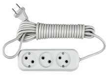 Удлинитель УЗ-4-3-GRAND четырехместный с заземлением 3м 8143 IN HOME | код 4680005951857 | IN HOME