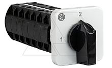 Переключатель BS 16 73 U, 8P, 20A, тип 1-2 (90°), 8NO на 1_2, на дверь, фронт IP40 | код EAC609702 | Rade Koncar