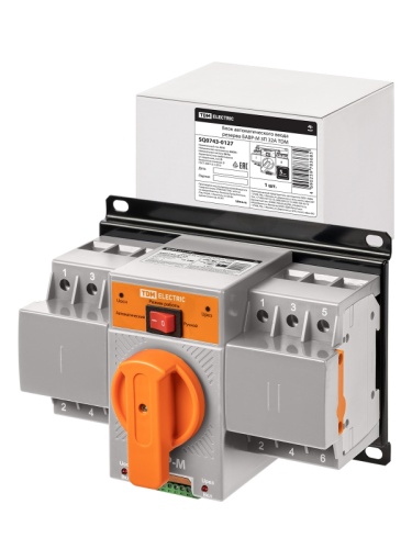 Блок автоматического ввода резерва БАВР-М 3П 32А TDM | код SQ0743-0127 | TDM Блок автоматического ввода резерва БАВР-М 3П 32А TDM | код SQ0743-0127 | TDM