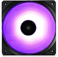 Вентилятор Deepcool CF 120 120x120x25mm 4-pin 17.8-27dB 159gr LED Ret | код 1998924 | DEEPCOOL
