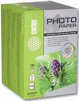 Фотобумага Cactus CS-GA6180500 A6/180г/м2/500л./белый глянцевое для струйной печати | код 805825 | CACTUS