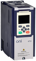 Преобразователь частоты K751 380В 3Ф 2,2кВт 5,6А со встроенным тормозом ONI | код K751-33-22NTM | ONI