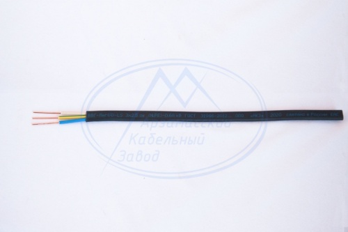 Кабель ВВГ-Пнг(А)-LS 3x2.5 ок (N.PE) -0.66кВ (бухта 100м) | код GOST1123250 | АКЗ