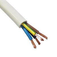 Провод ПВСмб 4х1.5 (бухта 100м) белый Народный ТРТС | код SQ0118-0911 | РЭМЗ ТМ