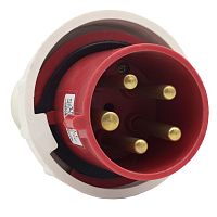 Вилка переносная AM-045 125A 380V~415V 3P+N+E IP67 (ANDELI) | код ADL13-012 | ANDELI
