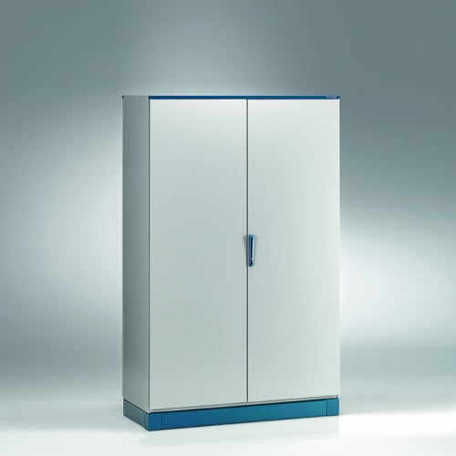 Щит ECOMP моноблочный 1400x1000x300мм (ВxШxГ) с монтажной панелью, RAL7035, IP55 | код ECOMP-101430 | ETA