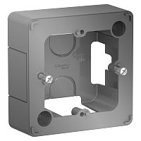 BLANCA С/У КОРОБКА ПОДЪЕМНАЯ с возможностью соедин. нескольких коробок, АЛЮМИНИЙ | код BLNPK000013 | Systeme Electric