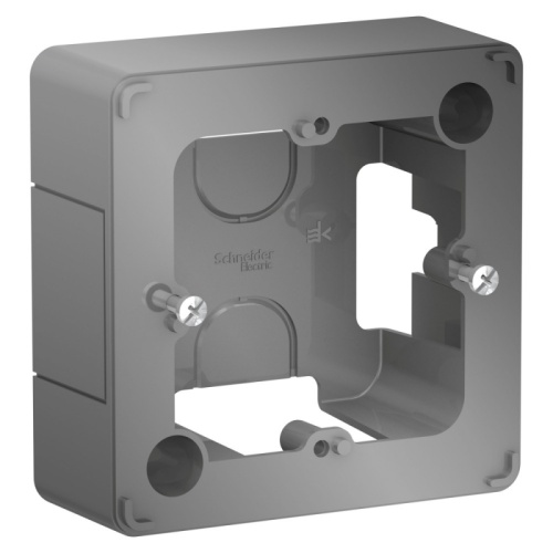 BLANCA С/У КОРОБКА ПОДЪЕМНАЯ с возможностью соедин. нескольких коробок, АЛЮМИНИЙ | код BLNPK000013 | Systeme Electric