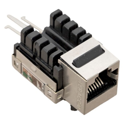 Модуль розеточный Keystone RJ45 кат.5E FTP экранир. 110 IDC 90град. TERACOM PRO | код TRP-KSTN-SOCK-90D-5EFTP | EKF фото 3