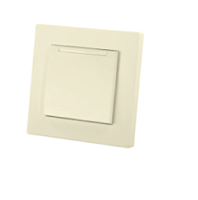 Розетка 2П+З 16А 250В IP44 с крышкой сл. кость Сенеж TDM | код SQ1816-0138 | TDM