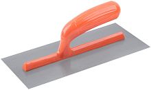 Гладилка стальная с пластиковой ручкой, 280х130 мм, плоская | код 5135 | FIT