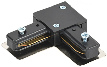 Соединитель L-обр. внутренний для 1Ф ШП черный IEK | код LT-SO0D-SLV-1-K02 | IEK