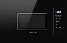 Микроволновая печь Weissgauff HMT-206 Compact 20л. 700Вт черный (встраиваемая) | код 2062501 | WEISSGAUFF