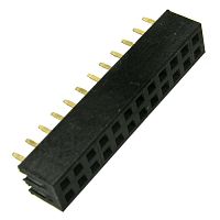 F-гнездо для плат RUICHI PBD2-24, шаг 2 мм | код 63438 | Ruichi