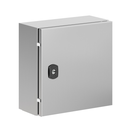 Корпус навесной STH с М/П из нержавеющей cтали AISI316 ВxШxГ 300x300x150 мм, с фланцем, IP66 | код R5STH0331F-316 | DKC Корпус навесной STH с М/П из нержавеющей cтали AISI316 ВxШxГ 300x300x150 мм, с фланцем, IP66 | код R5STH0331F-316 | DKC