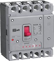 Силовой авт. выкл. с электрон. расц. 4P 160А 70кА ВА-353E | код 22664DEK | DEKraft