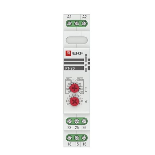 Реле времени (для двигателей "звезда-треугольник") RT-SD 12-240В PROxima | код rt-sd-12-240 | EKF фото 4