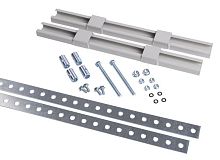 Комплект крепления металлокорпуса к столбу монтажной полосой | код. YKK-0-125 | IEK