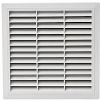 Вентиляционная решетка 110X110мм, IP54, серый цвет | код V02 110 001 | CETINKAYA PANO