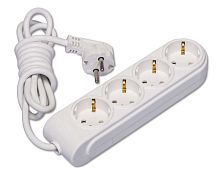 Удлинитель 4х7м с заземл. 16А IP20 защ. шторки Makel N4210073