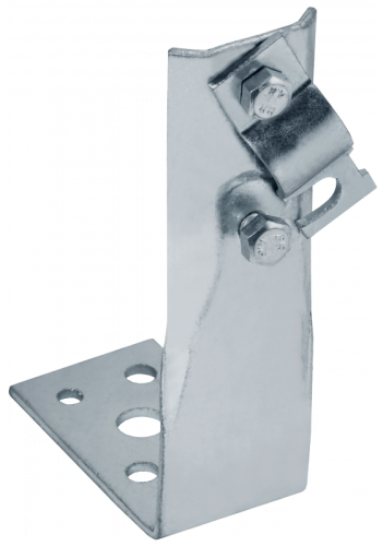 Дер. пр. кр. 6-10мм вин. угл. h=150мм оц. сталь HDZ IEK | код ZDP87-14-1-16-150 | IEK