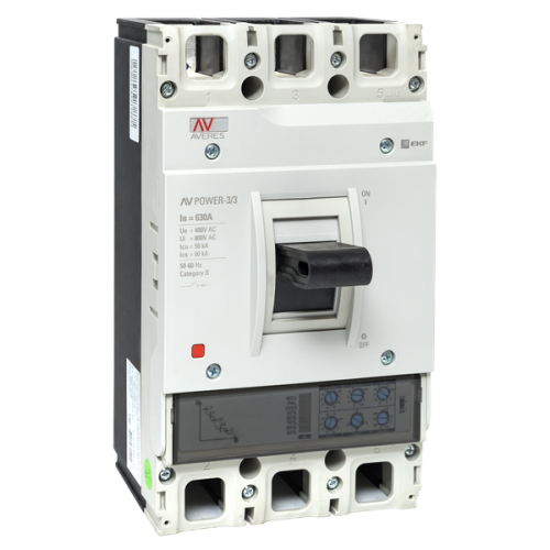 Автоматический выключатель AV POWER-3/4 4P 630А 50kA ETU2.0 EKF AVERES | код mccb-34-630-2.0-av | EKF Автоматический выключатель AV POWER-3/4 4P 630А 50kA ETU2.0 EKF AVERES | код mccb-34-630-2.0-av | EKF