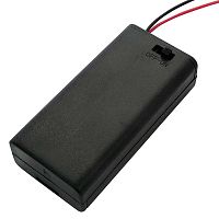 Батарейный отсек RUICHI BH638 АА 2х1, закрытый | код 59670 | Ruichi