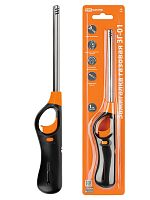 Зажигалка газовая с пьезоэлементом ЗГ-01, регул. уров. плам., многоразовая заправка, TDM | код SQ2511-0001 | TDM