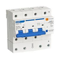 Диф. автомат NXBLE-125 3P+N 80A, х-ка C 300mA, электронный тип AС, х-ка С, 10kA соответствует стандарту ROHS | код 820610 | CHINT