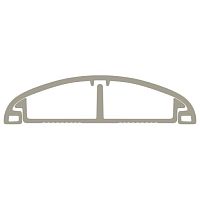 Кабель-канал KK-50-12-FGС напольный серый бетон RAL 7023 50х12мм 48м | код Б0064411 | ЭРА