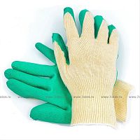 Перчатки вязаные с одинарным латексным покрытием 200/10 (PER1L3N) | код 20144 | АДМ