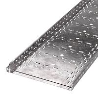 Лоток перфорированный Стандарт 500х50х3000 (1,0 мм) (6 м/уп) Промрукав | код PR16.0017 | ПРОМРУКАВ