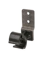 Держатель под черепицу полимер. фикс. с защелкой для прута ?8-10 мм, осн. 58 мм, гор. цинк. TDM | код SQ2402-3240 | TDM