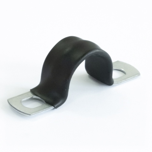 Скоба металлическая двухлапковая с полимерным покрытием СМД-П d14-15 мм (100шт/1000шт уп/кор) Промрукав | код PR08.6015 | ПРОМРУКАВ Скоба металлическая двухлапковая с полимерным покрытием СМД-П d14-15 мм (100шт/1000шт уп/кор) Промрукав | код PR08.6015 | ПРОМРУКАВ