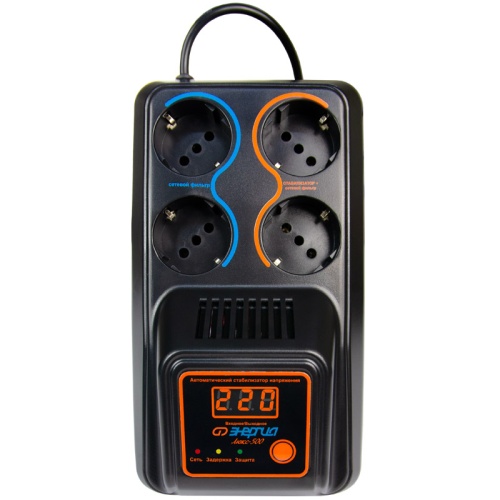 Стабилизатор ЭНЕРГИЯ 500 Люкс | код Е0101-0122 | ЭНЕРГИЯ