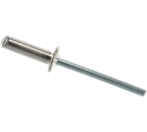 Заклепка вытяжная 4.8х8 100 шт | код 488-100 | ЭТМ-Крепеж