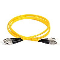 Патч-корд оптический LANMASTER, LSZH, дуплексный, FC/UPC-FC/UPC, SM OS2, 5.0 м | код LAN-2FC-2FC/SU-5.0 | LANMASTER