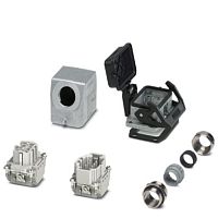 Комплект вставных соединителей HC-STA-B06PT-BWSC-LS-M20-ELCAL | код 1416353 | PHOENIX CONTACT