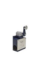 Выключатель концевой быстрого переключения угловой 2-х направленный с металлической консолью и металлическим роликом Ф18мм на коротком не регулируемом рычаге (1НО+1НЗ), L53K13MEM121 | код L53K13MEM121 | EMAS